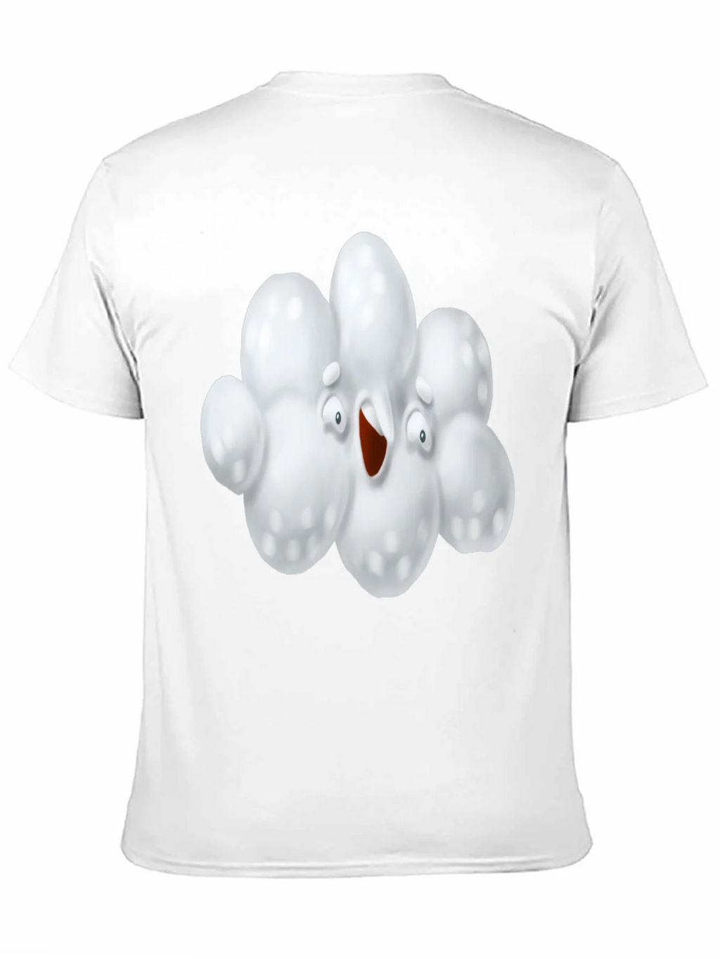 Funny Popcorn Cartoon Graphic Black T-Shirt product image 6