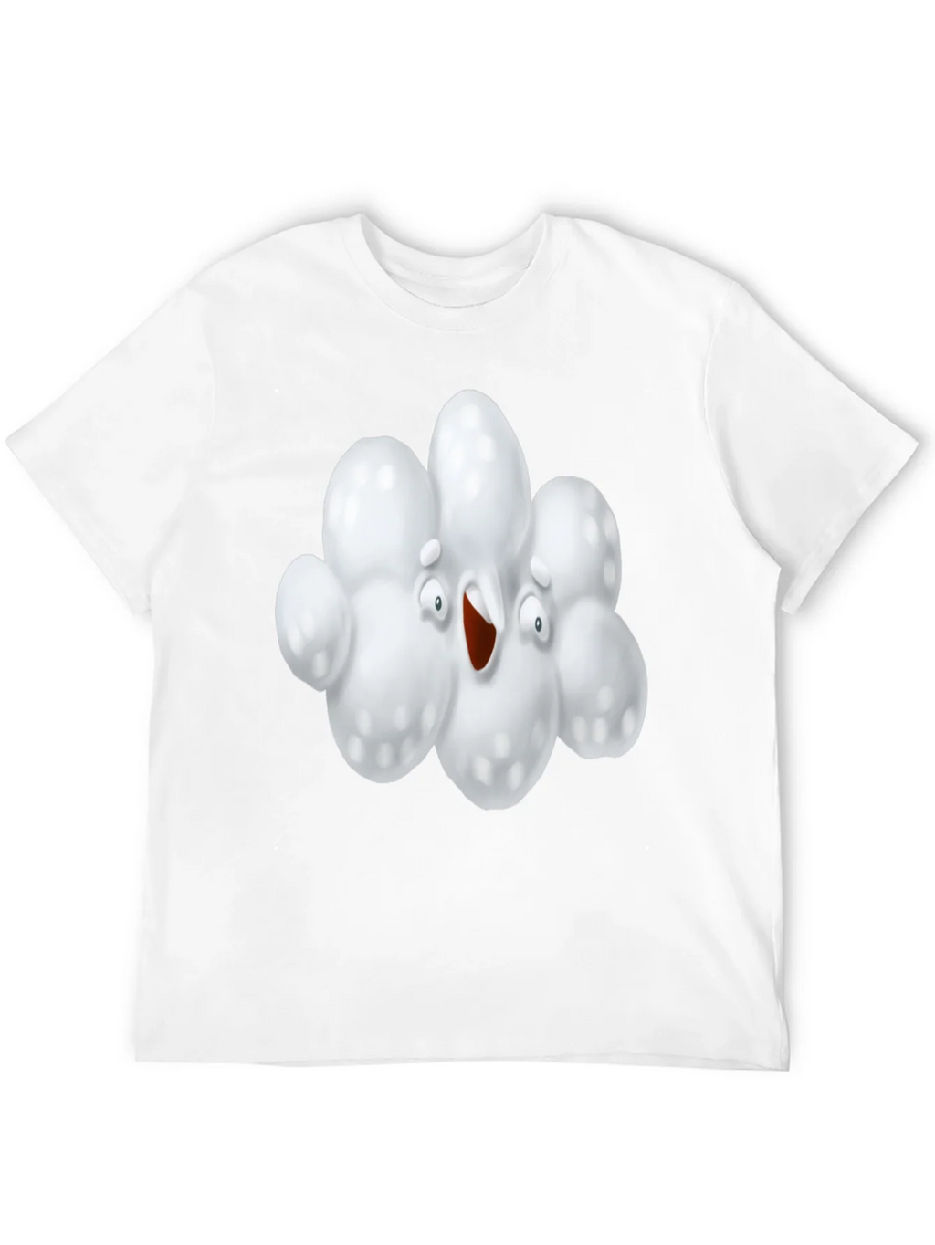 Funny Popcorn Cartoon Graphic Black T-Shirt product image 7