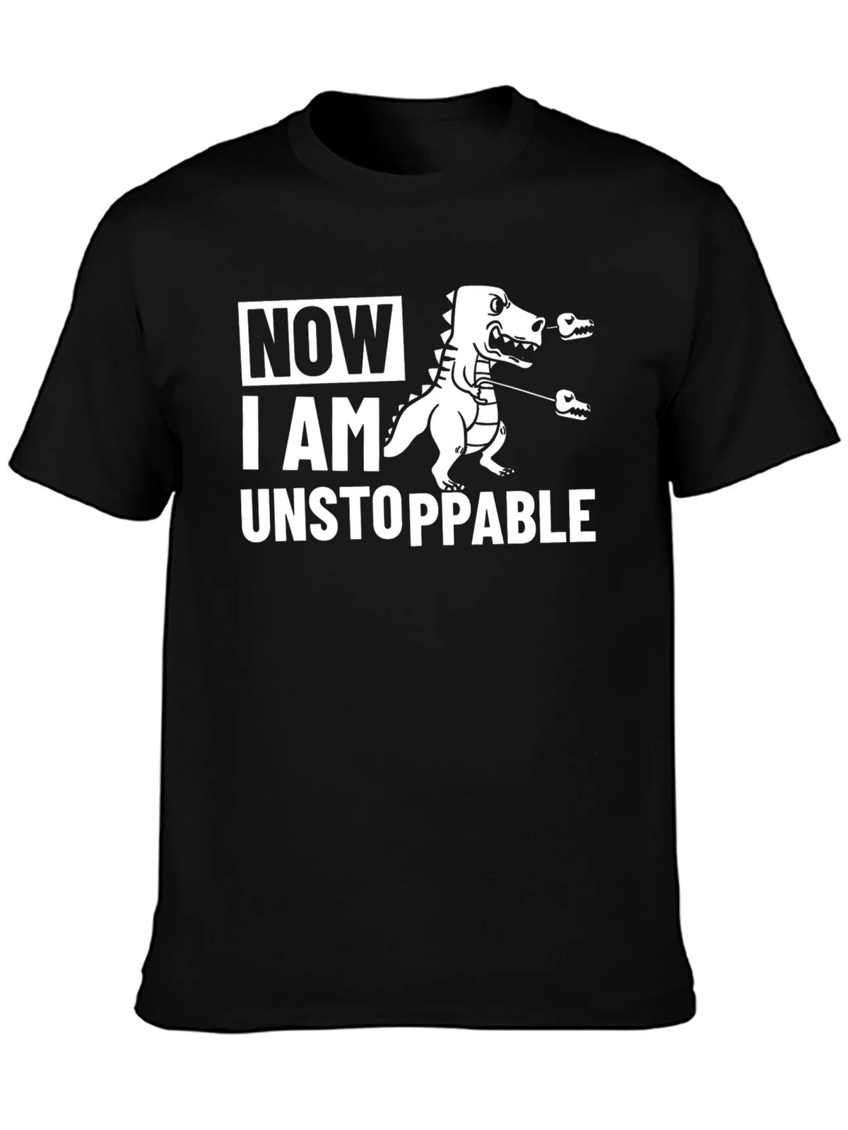 Unstoppable Dinosaur Graphic T-Shirt product image 3