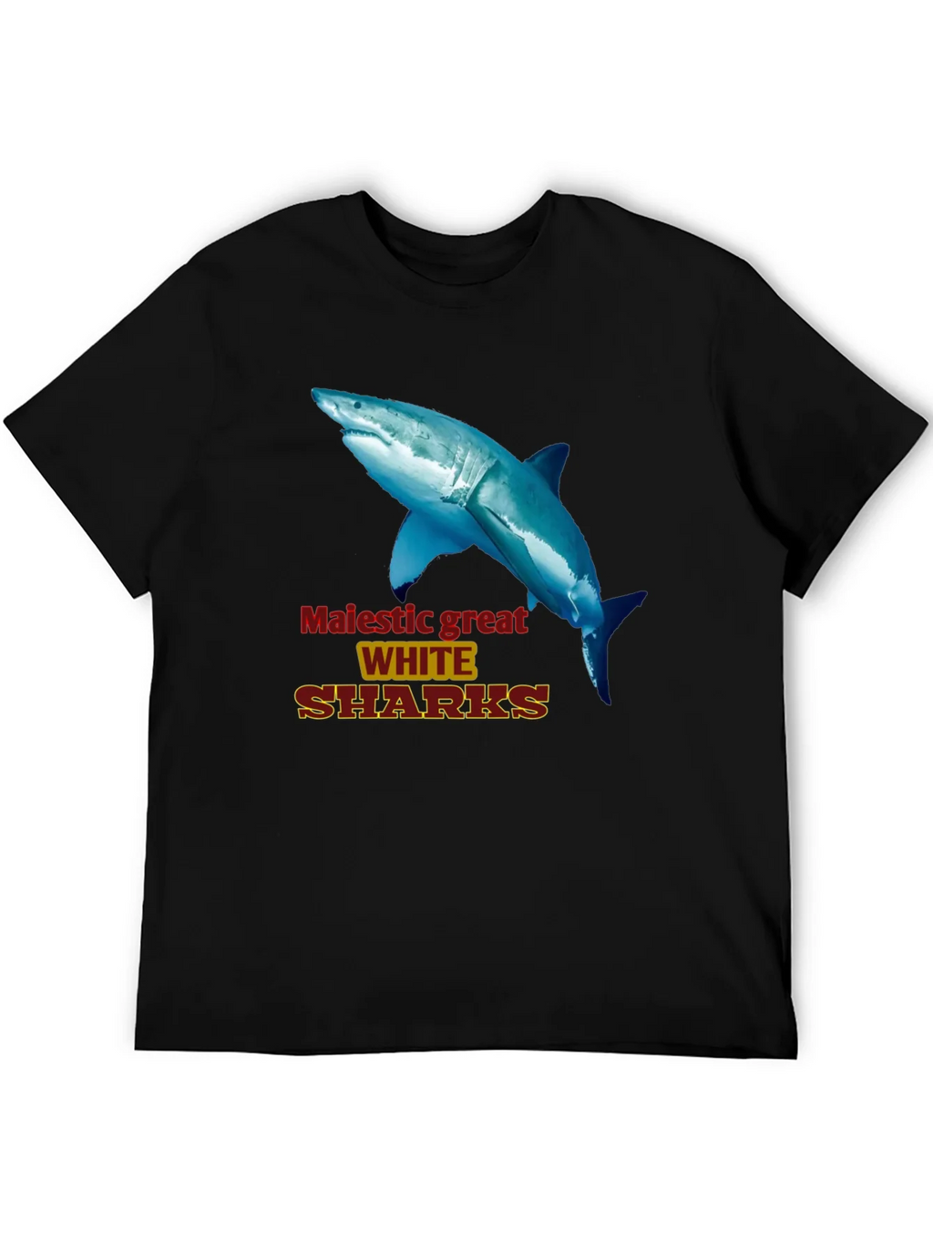 Majestic Great White Sharks Graphic Tee product image 5