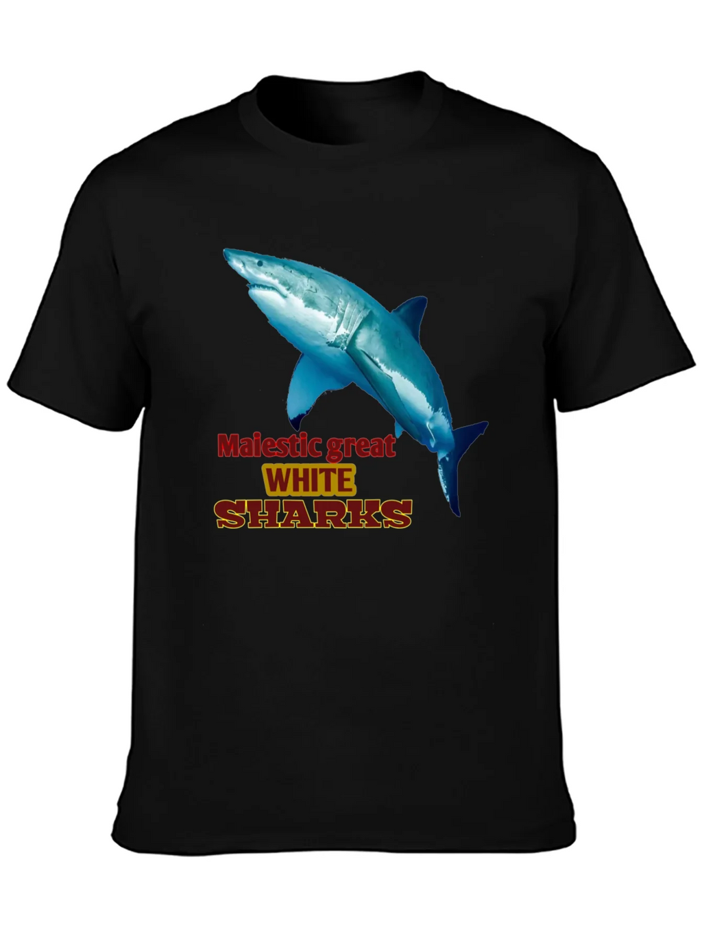 Majestic Great White Sharks Graphic Tee product image 3