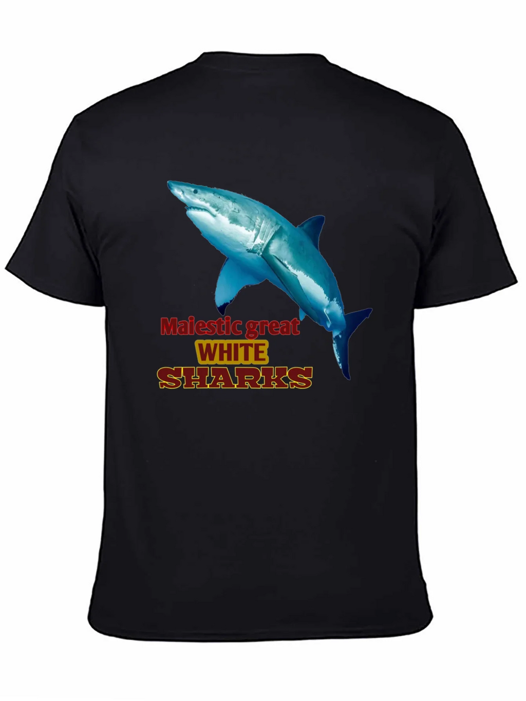 Majestic Great White Sharks Graphic Tee product image 4