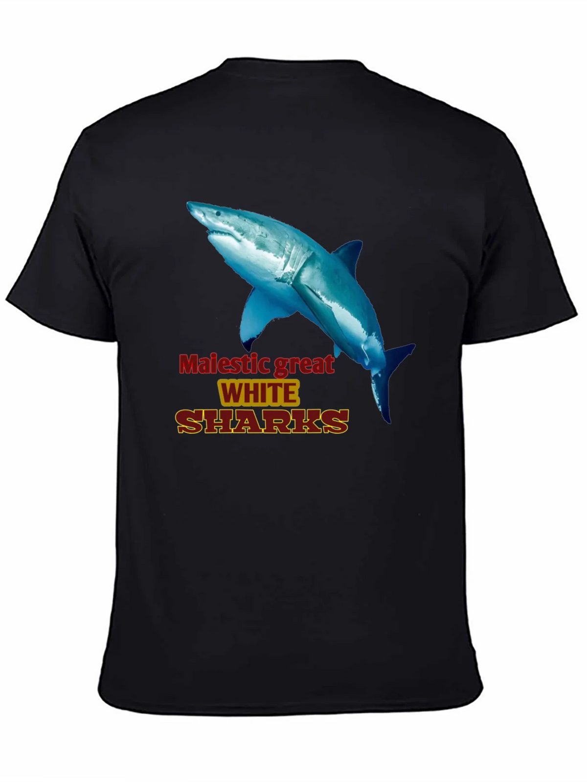 Majestic Great White Sharks Graphic Tee product image 4