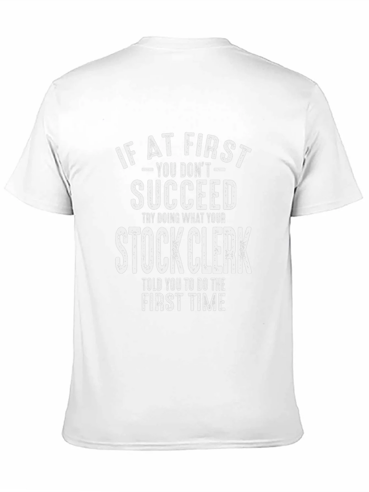 Stock Clerk T-Shirt - Funny Sarcastic Tee product image 10