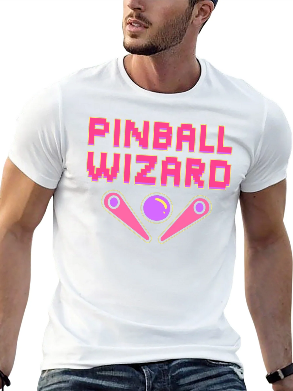 Pinball Wizard T-Shirt - Retro Arcade Design product image 11