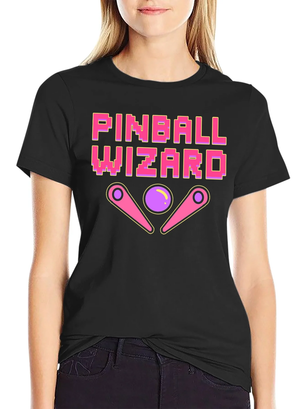 Pinball Wizard T-Shirt - Retro Arcade Design product image 2