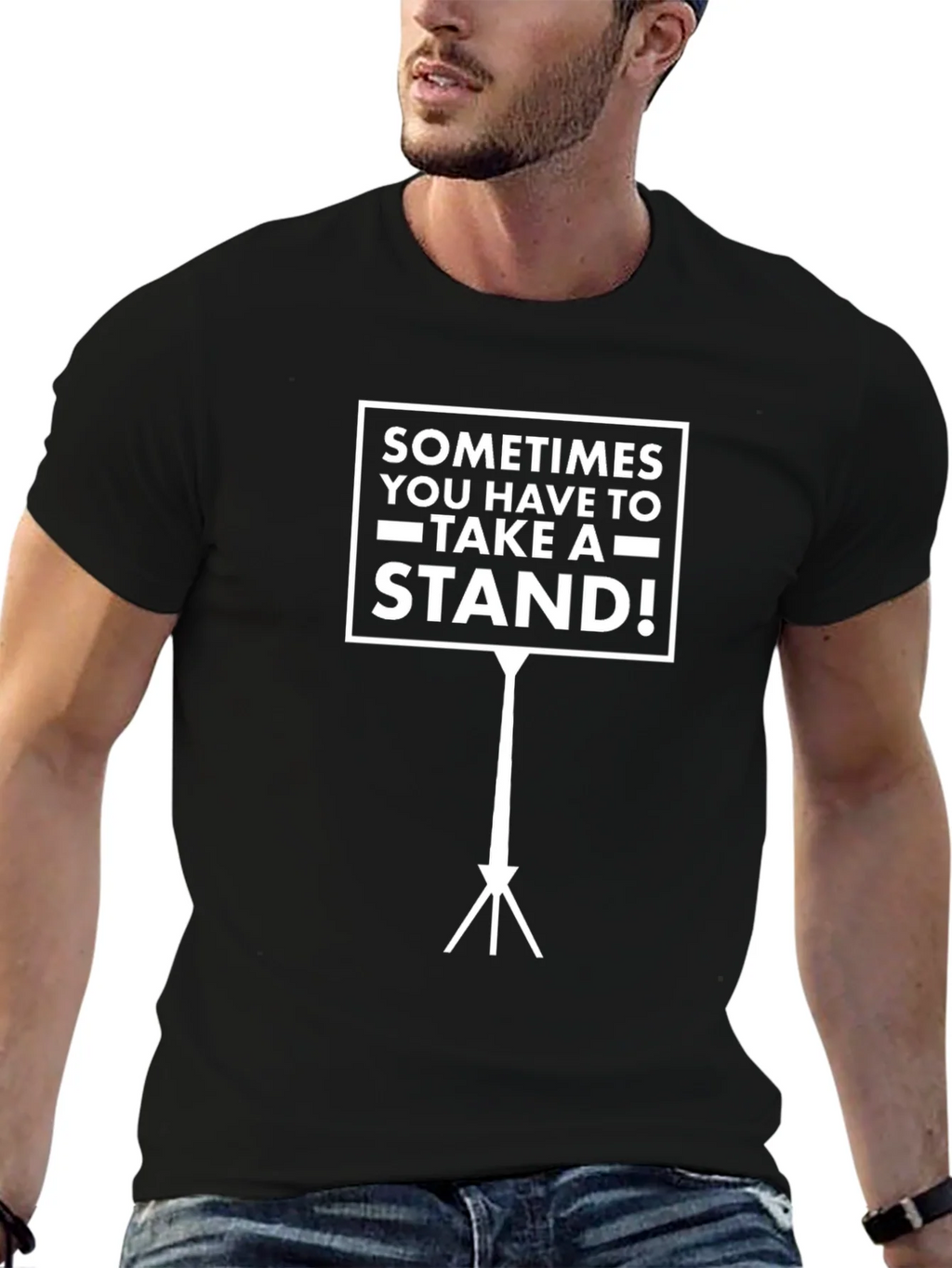 Take a Stand Graphic Tee - Black product image 6
