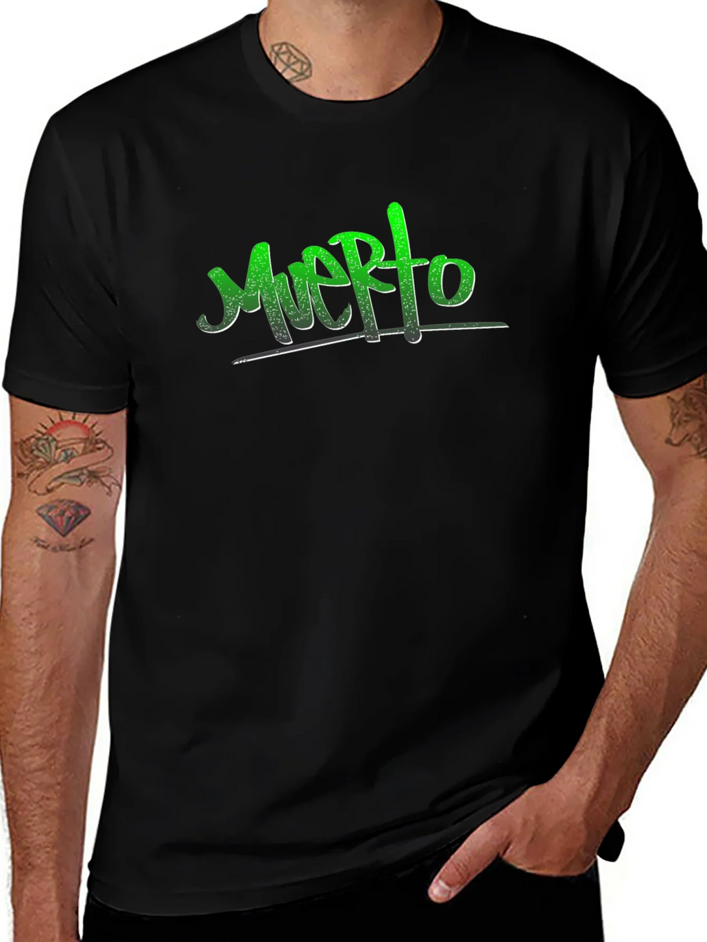 Muerto Graphic Tee - Black product image 1