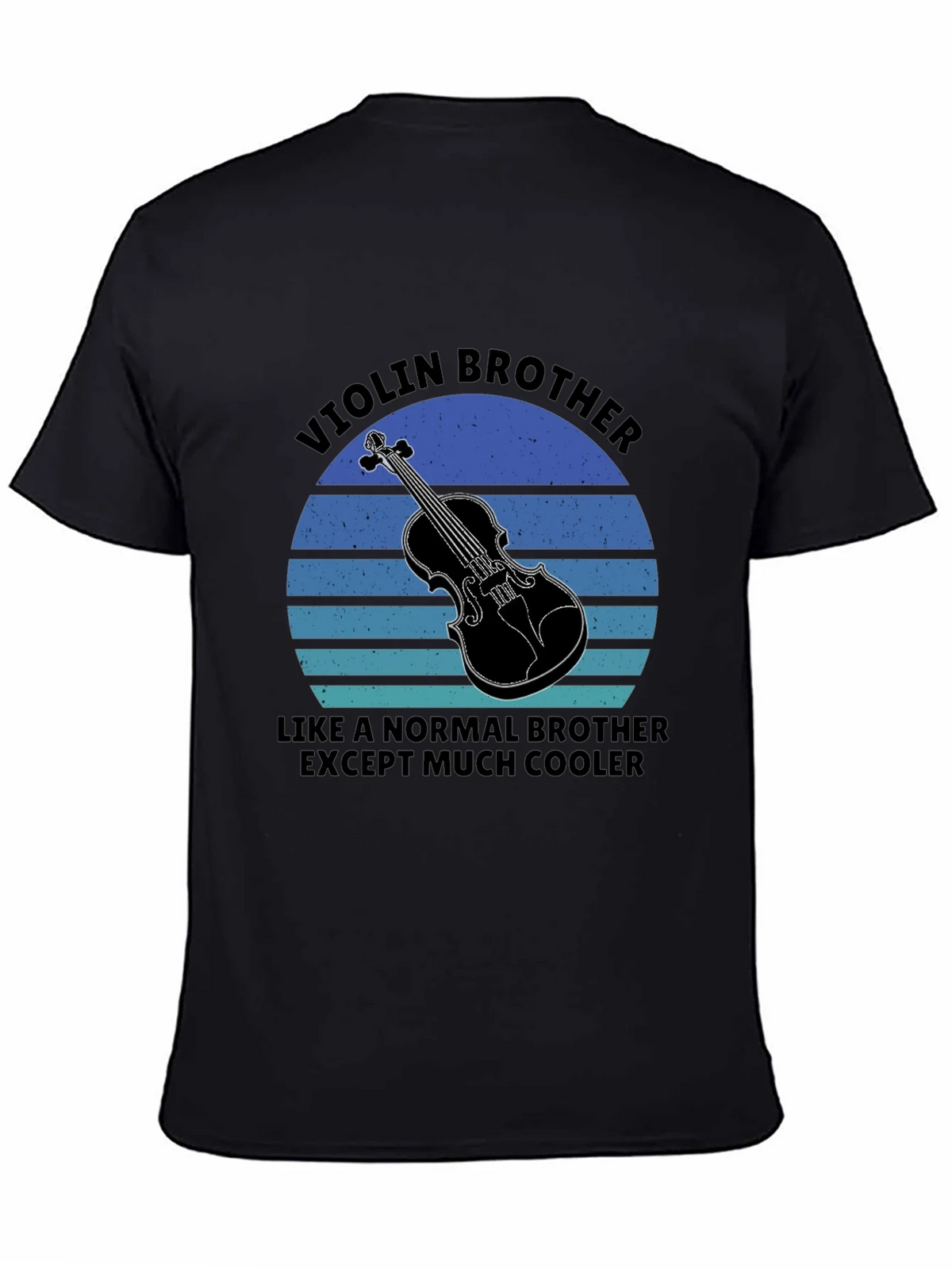 Violin Brother Graphic Tee - Cool Musician T-Shirt product image 4