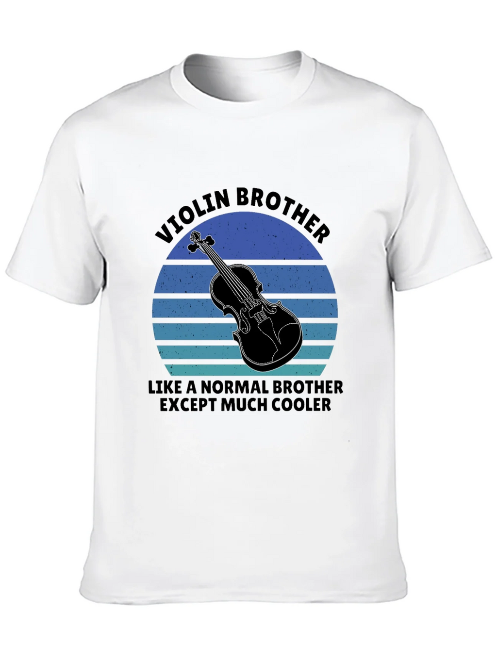 Violin Brother Graphic Tee - Cool Musician T-Shirt product image 9