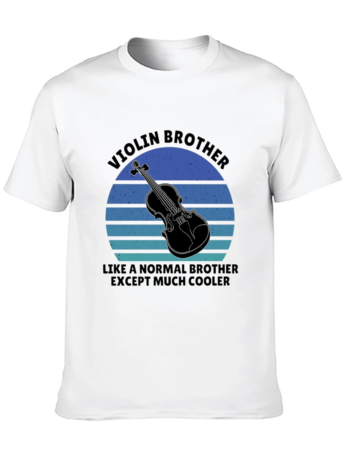 Violin Brother Graphic Tee - Cool Musician T-Shirt product image 9