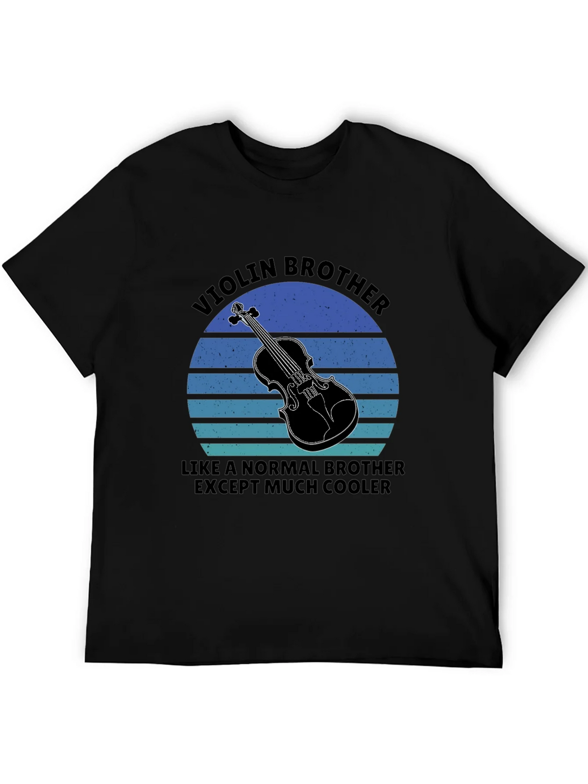 Violin Brother Graphic Tee - Cool Musician T-Shirt product image 5