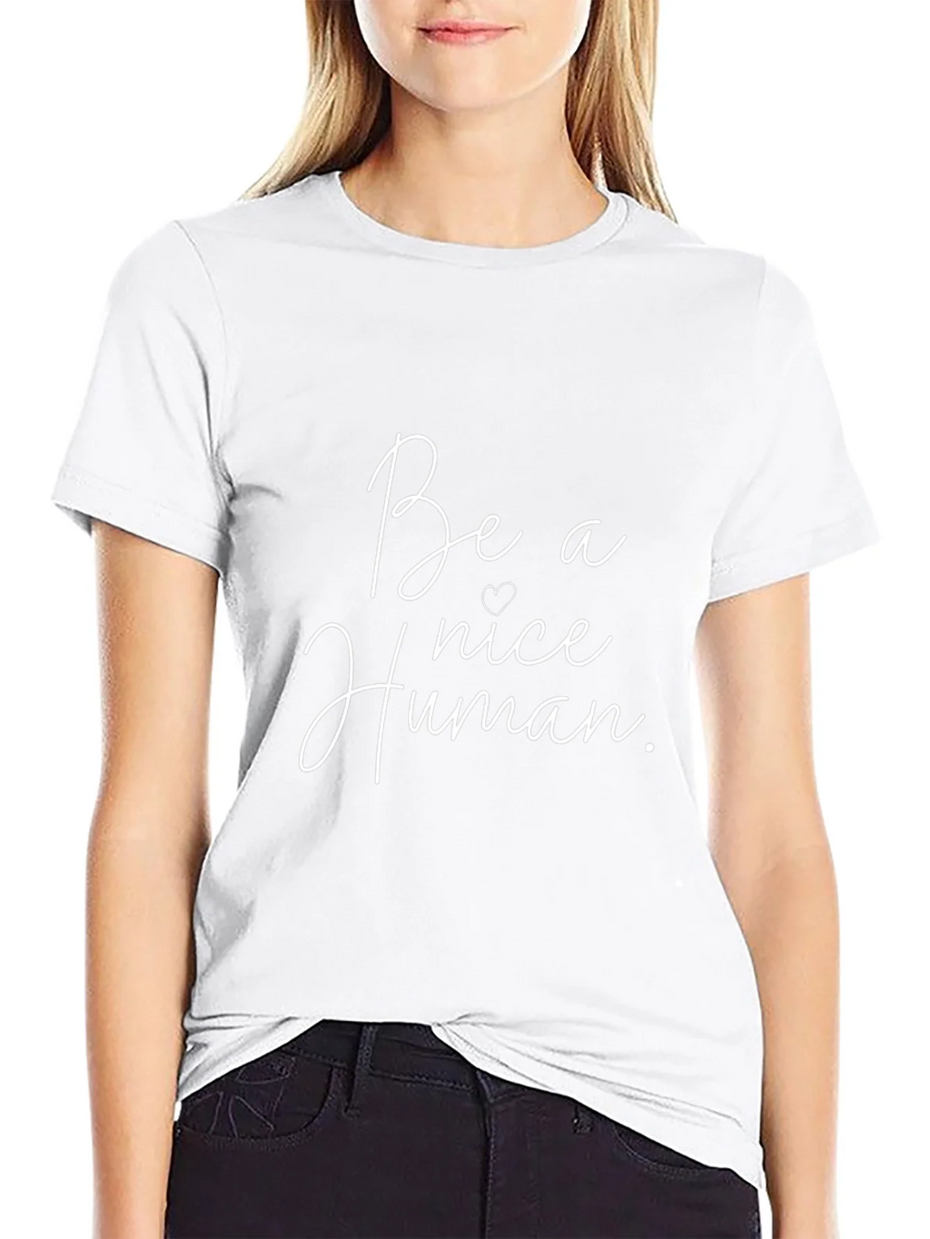 Be a Nice Human Graphic Tee - Unisex Casual T-Shirt product image 6