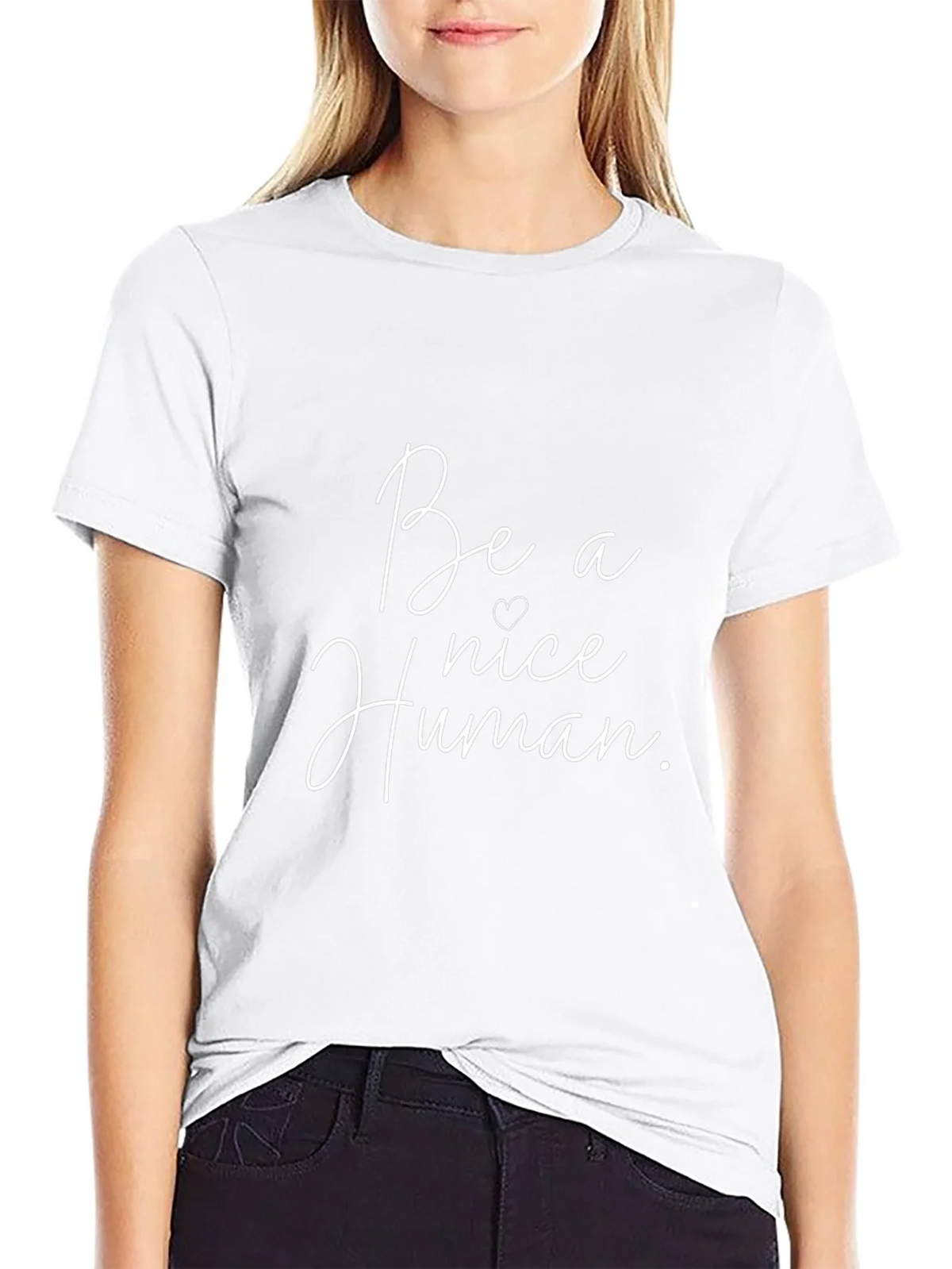 Be a Nice Human Graphic Tee - Unisex Casual T-Shirt product image 6