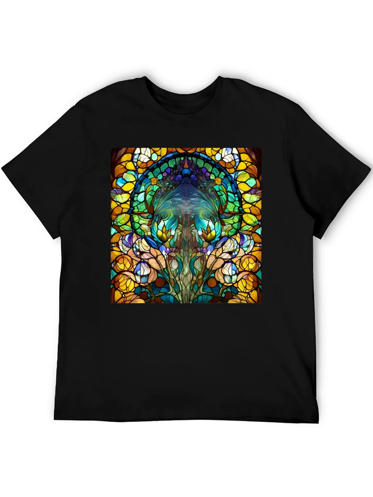 Stained Glass Art T-Shirt product image 5