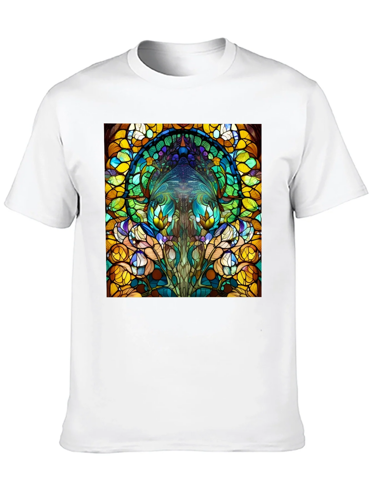 Stained Glass Art T-Shirt product image 9
