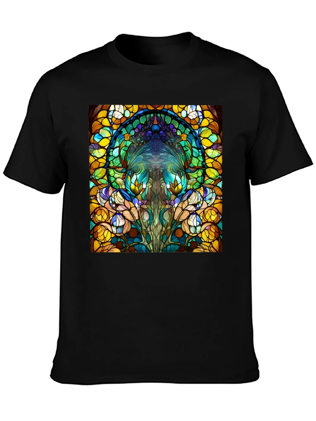 Stained Glass Art T-Shirt product image 3