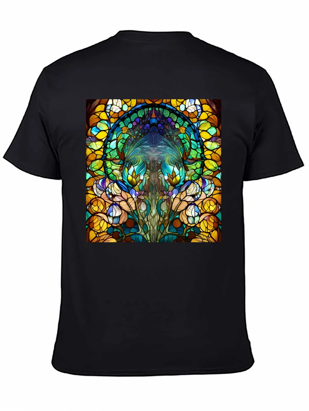 Stained Glass Art T-Shirt product image 4