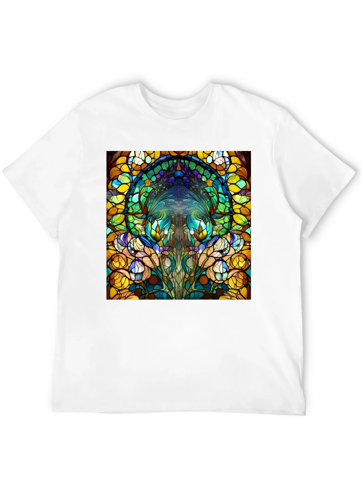 Stained Glass Art T-Shirt product image 11