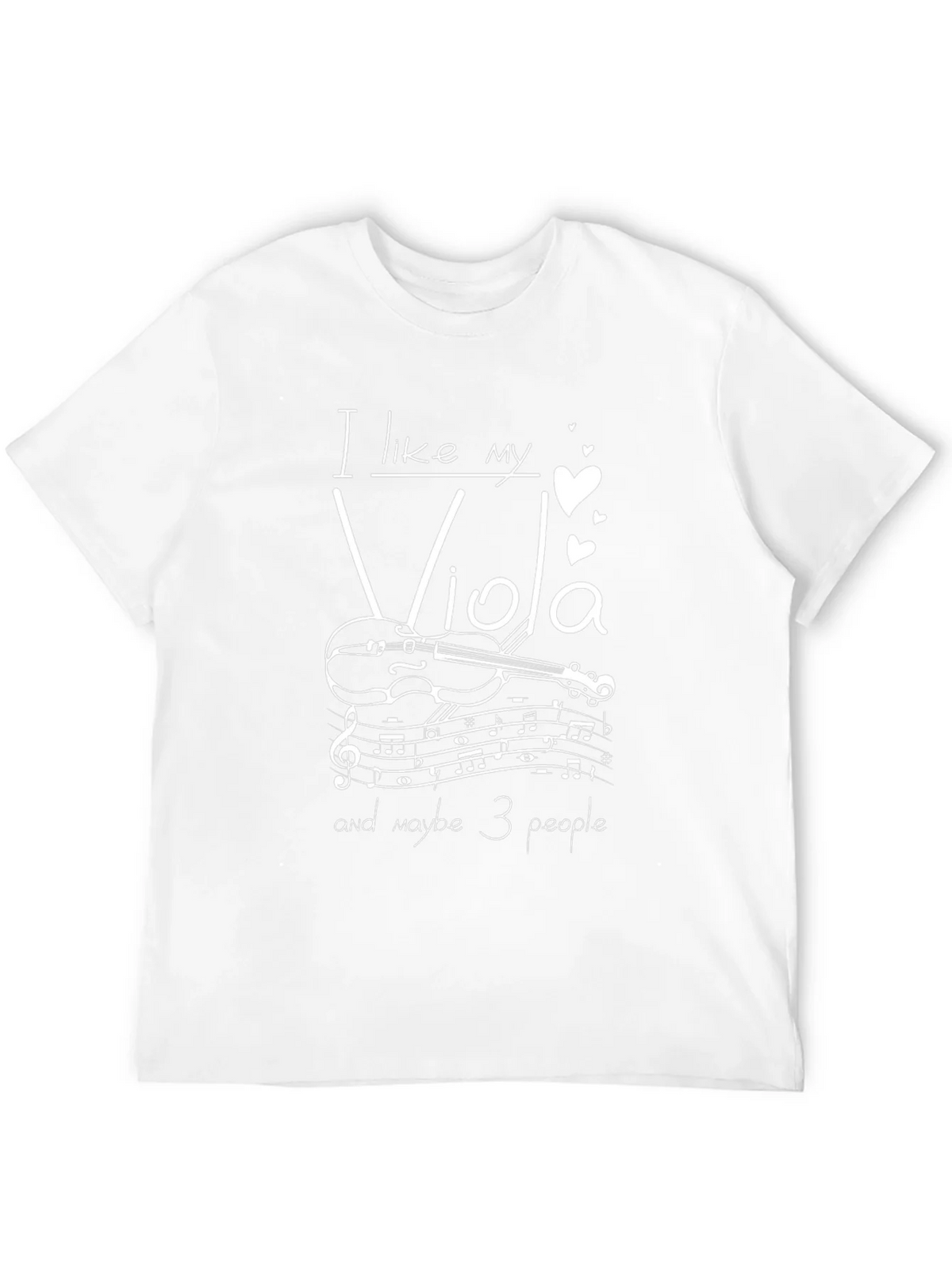 I Like My Viola T-Shirt product image 11