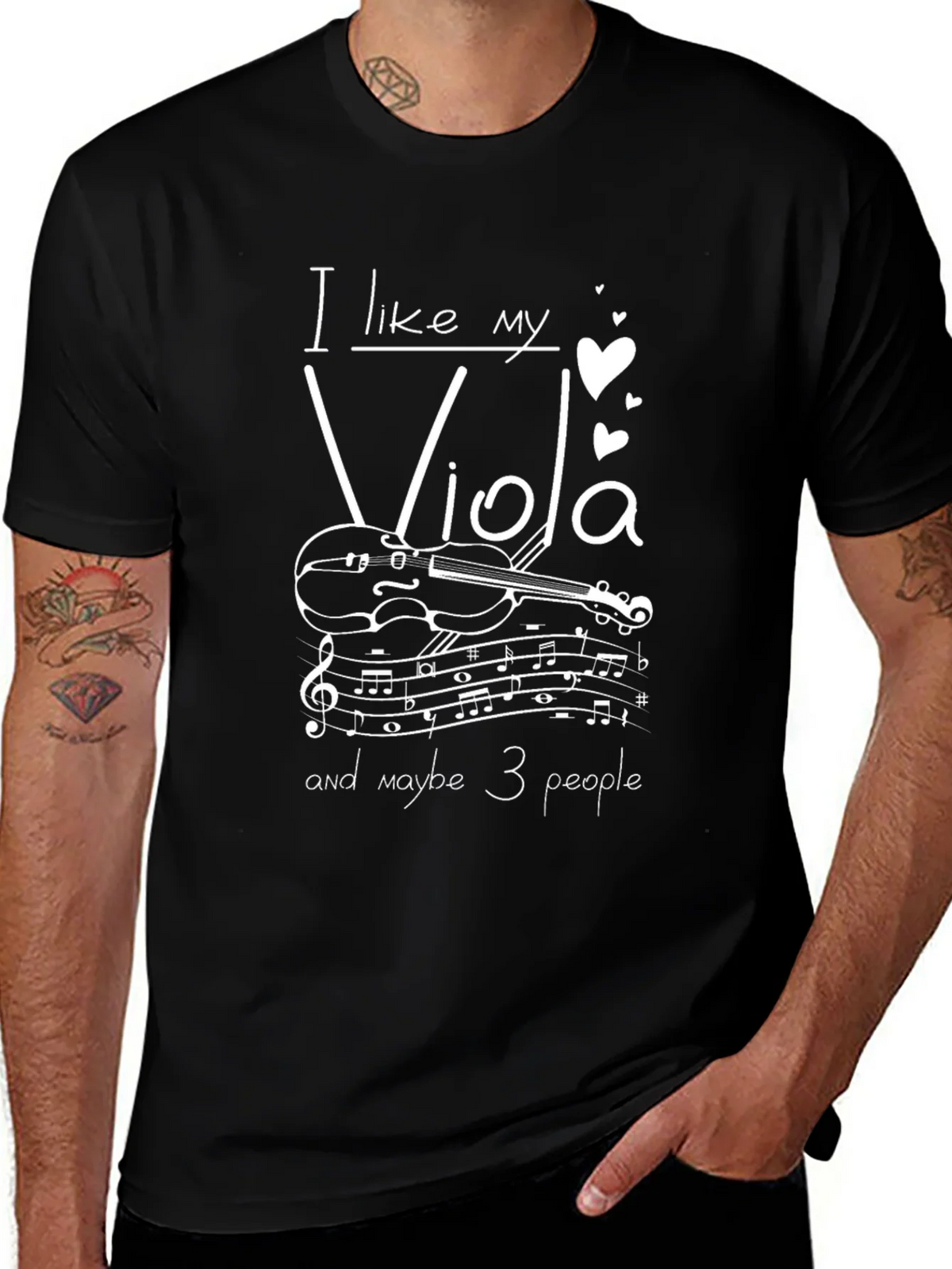 I Like My Viola T-Shirt product image 1
