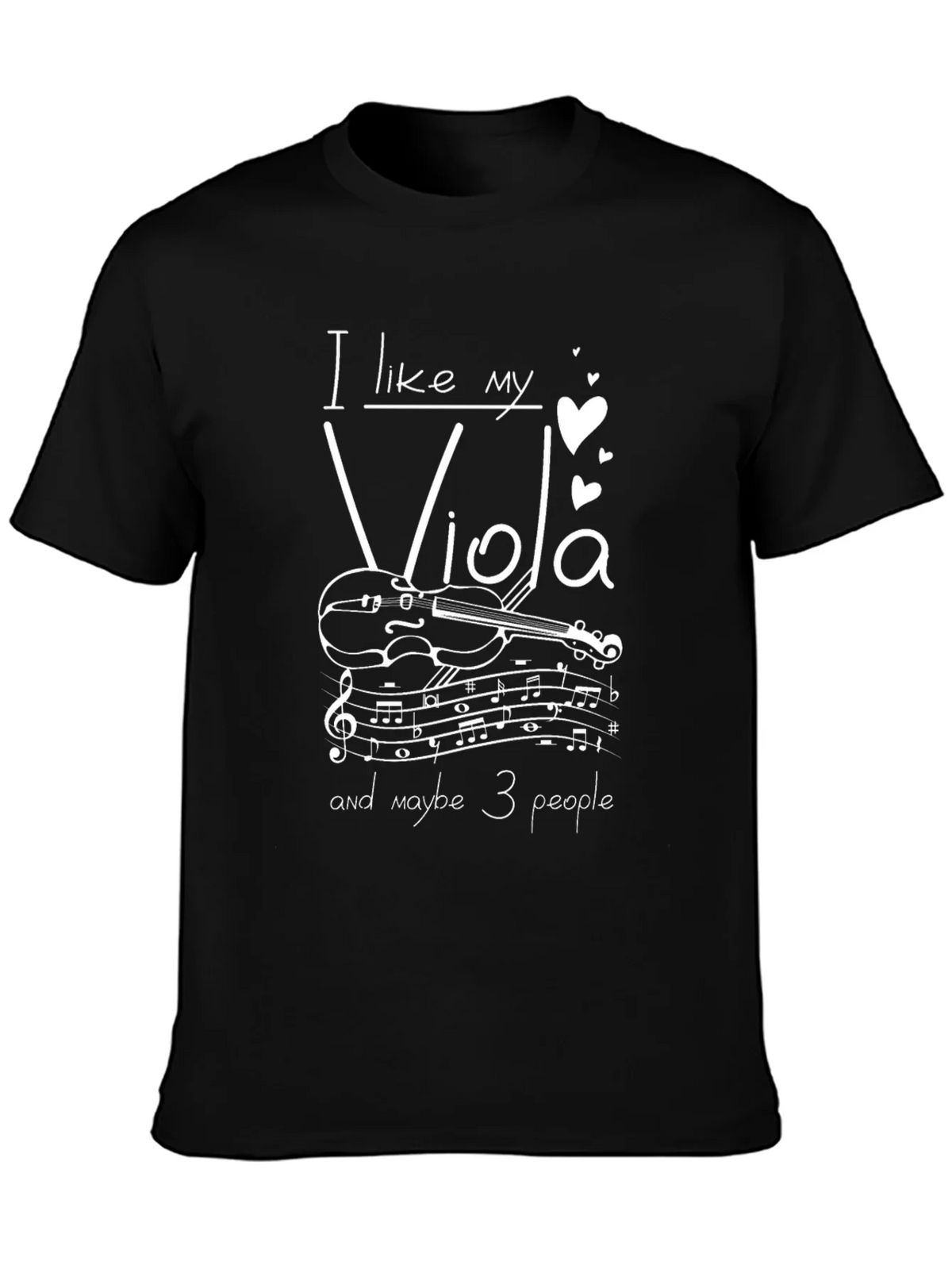 I Like My Viola T-Shirt product image 3