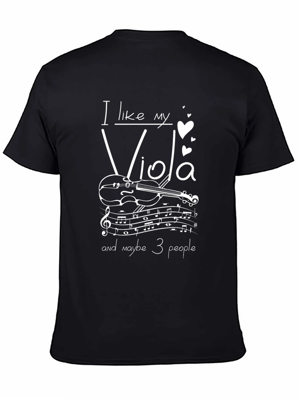 I Like My Viola T-Shirt product image 4