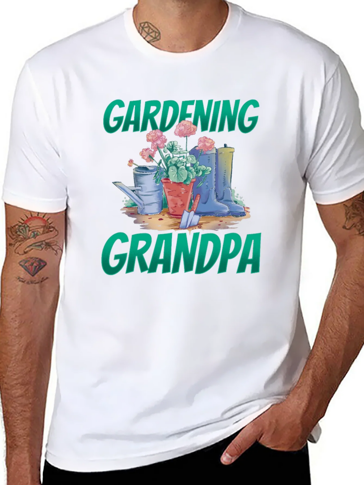 Gardening Grandpa T-Shirt product image 7