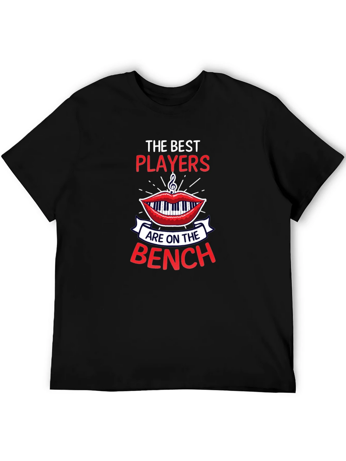 The Best Players Bench T-Shirt - Musical Humor product image 5
