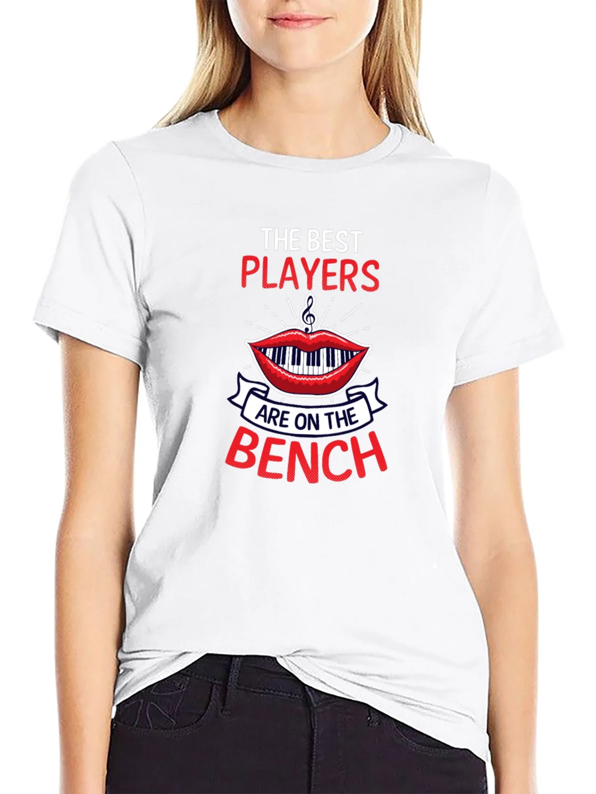 The Best Players Bench T-Shirt - Musical Humor product image 8