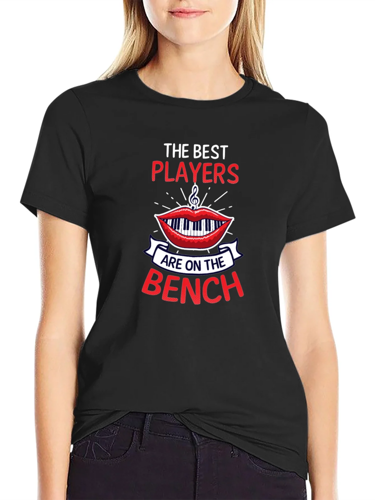 The Best Players Bench T-Shirt - Musical Humor product image 2