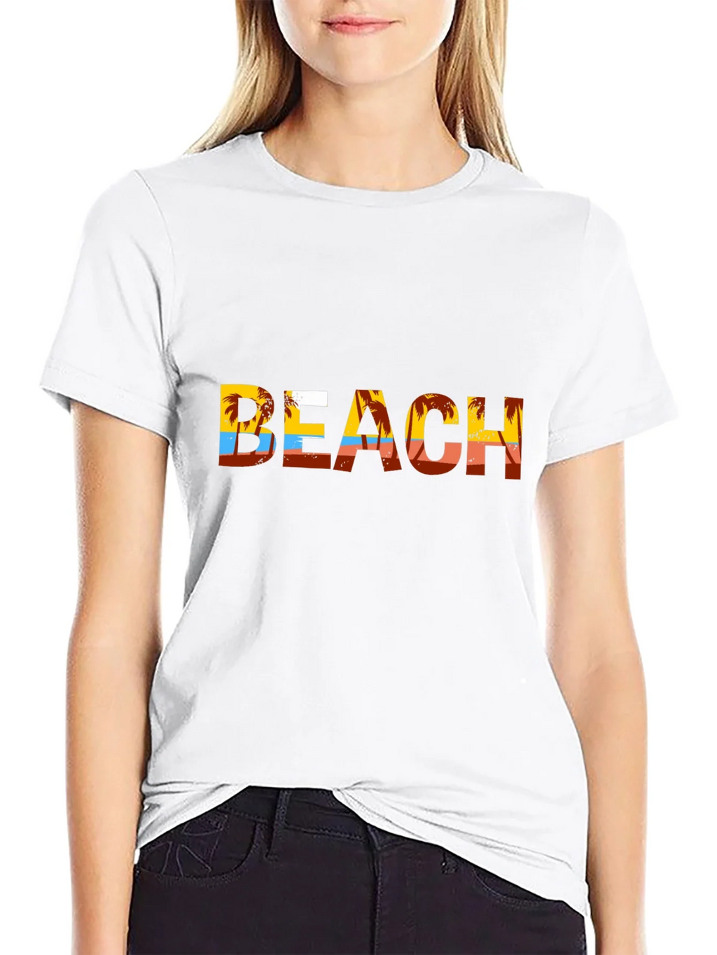 Beach Palm Tree Graphic T-Shirt - Vacation Vibes product image 7