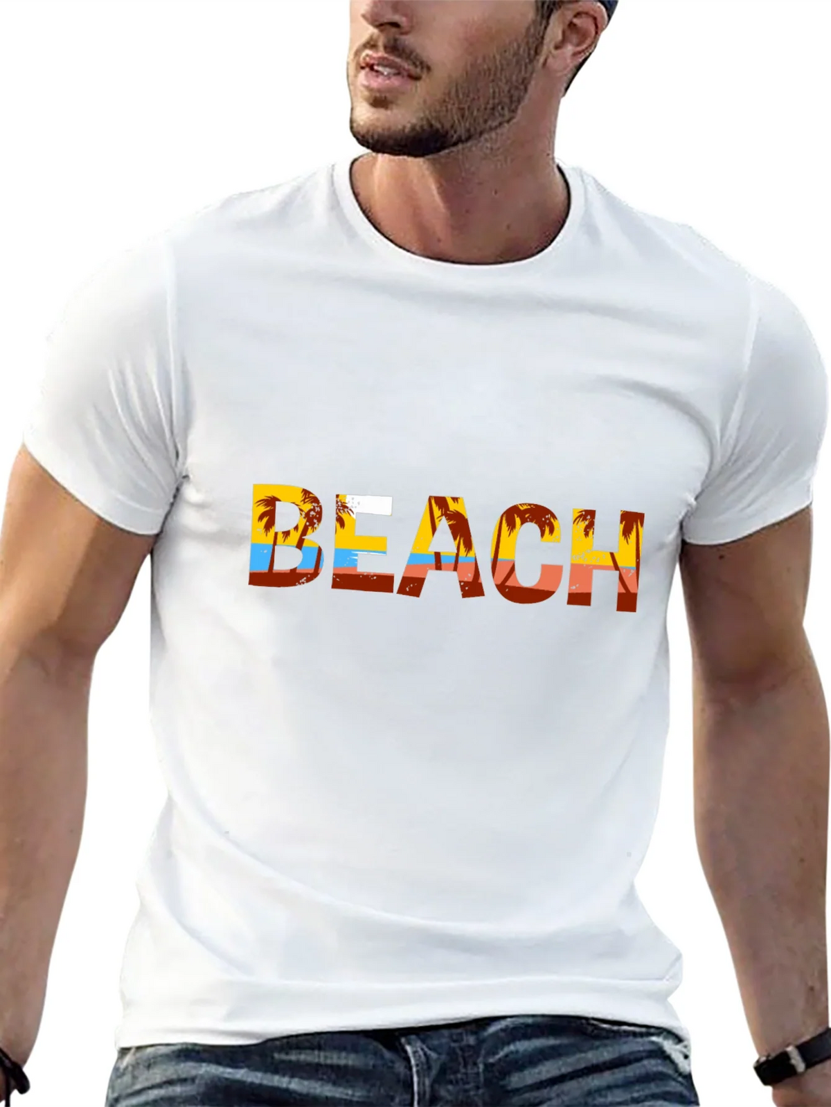 Beach Palm Tree Graphic T-Shirt - Vacation Vibes product image 11