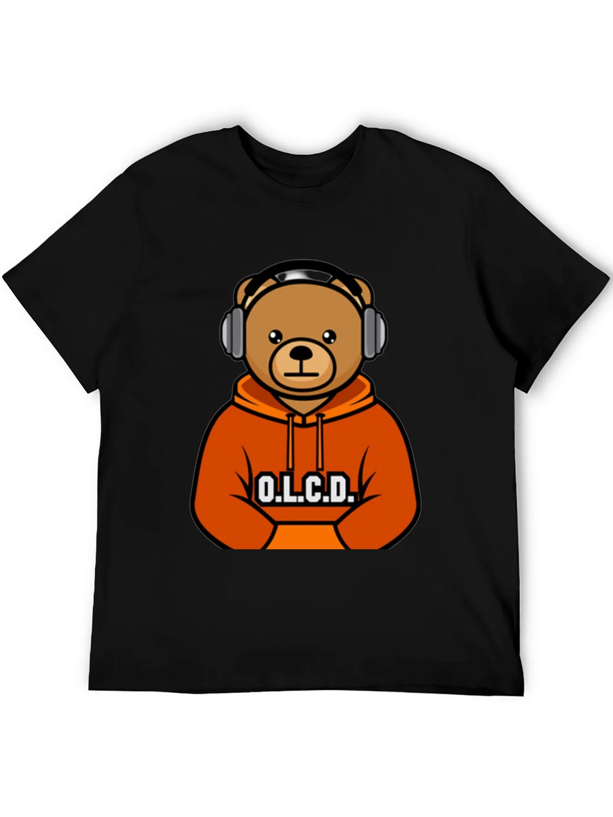 Bear With Headphones T-Shirt product image 2