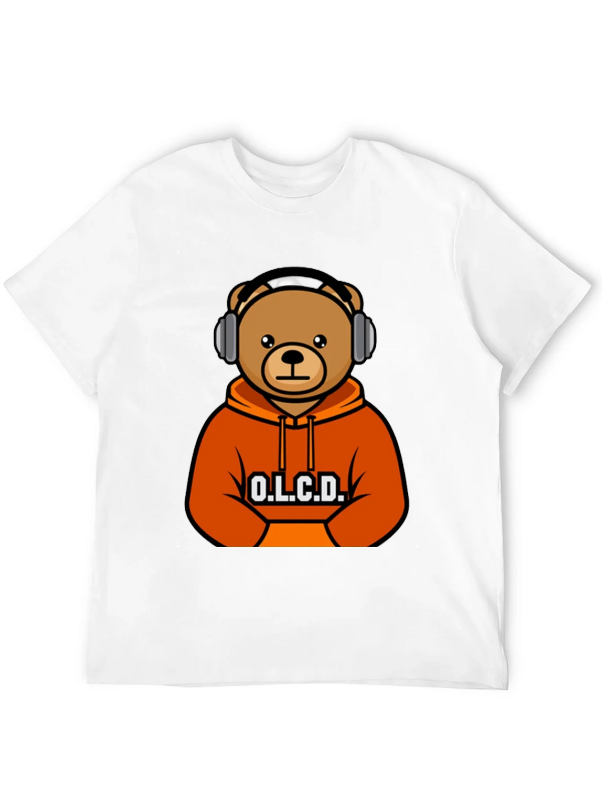 Bear With Headphones T-Shirt product image 3