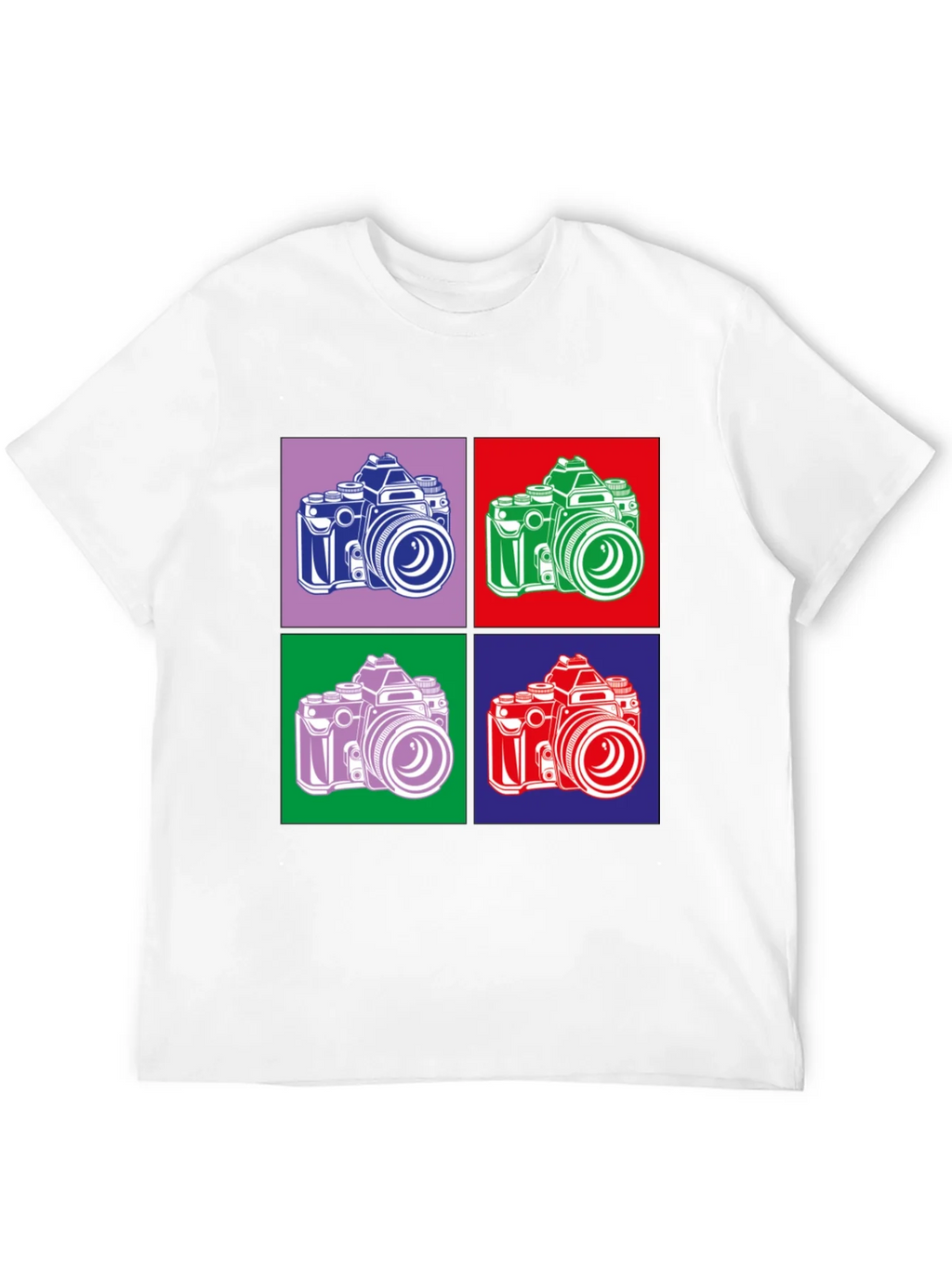 Retro Camera Graphic Tee - Pop Art Style product image 11