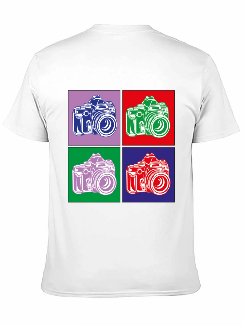 Retro Camera Graphic Tee - Pop Art Style product image 10