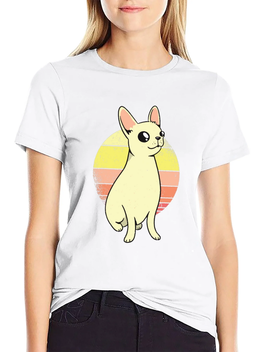 Retro Chihuahua Graphic T-Shirt product image 8