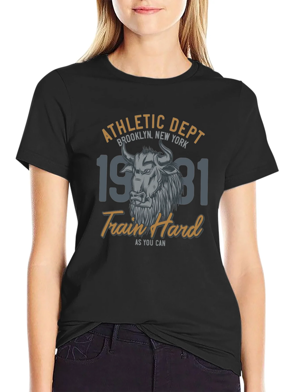 Athletic Dept T-Shirt - Brooklyn New York - Train Hard product image 2