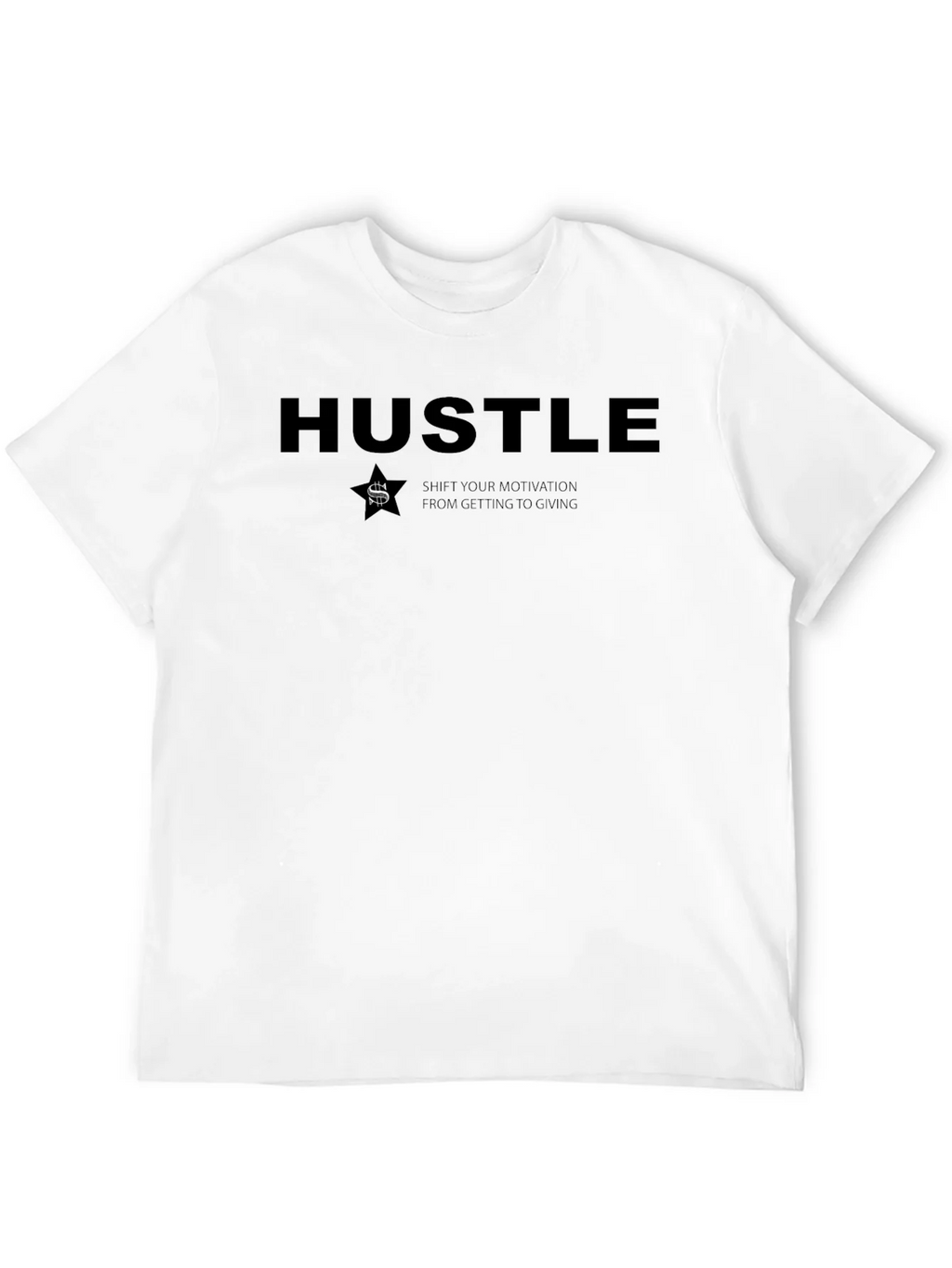 Hustle Graphic T-Shirt - Motivational Design product image 3