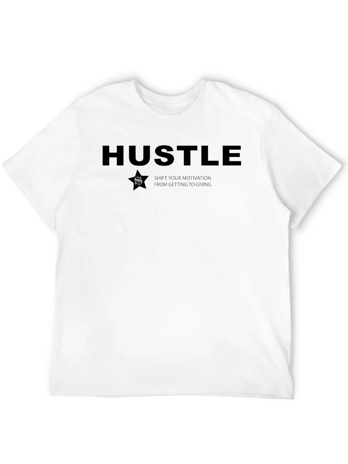 Hustle Graphic T-Shirt - Motivational Design product image 3