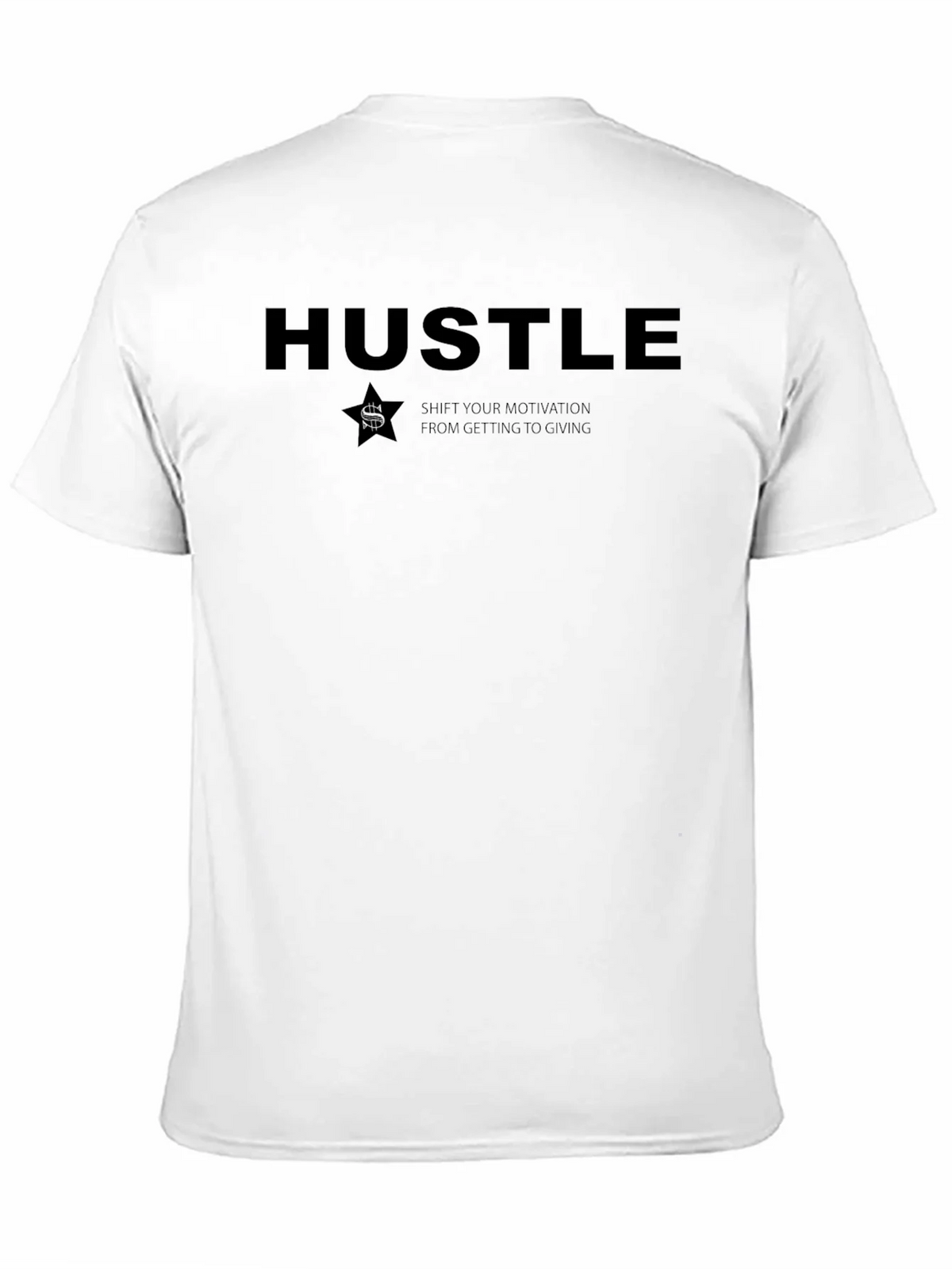 Hustle Graphic T-Shirt - Motivational Design product image 2