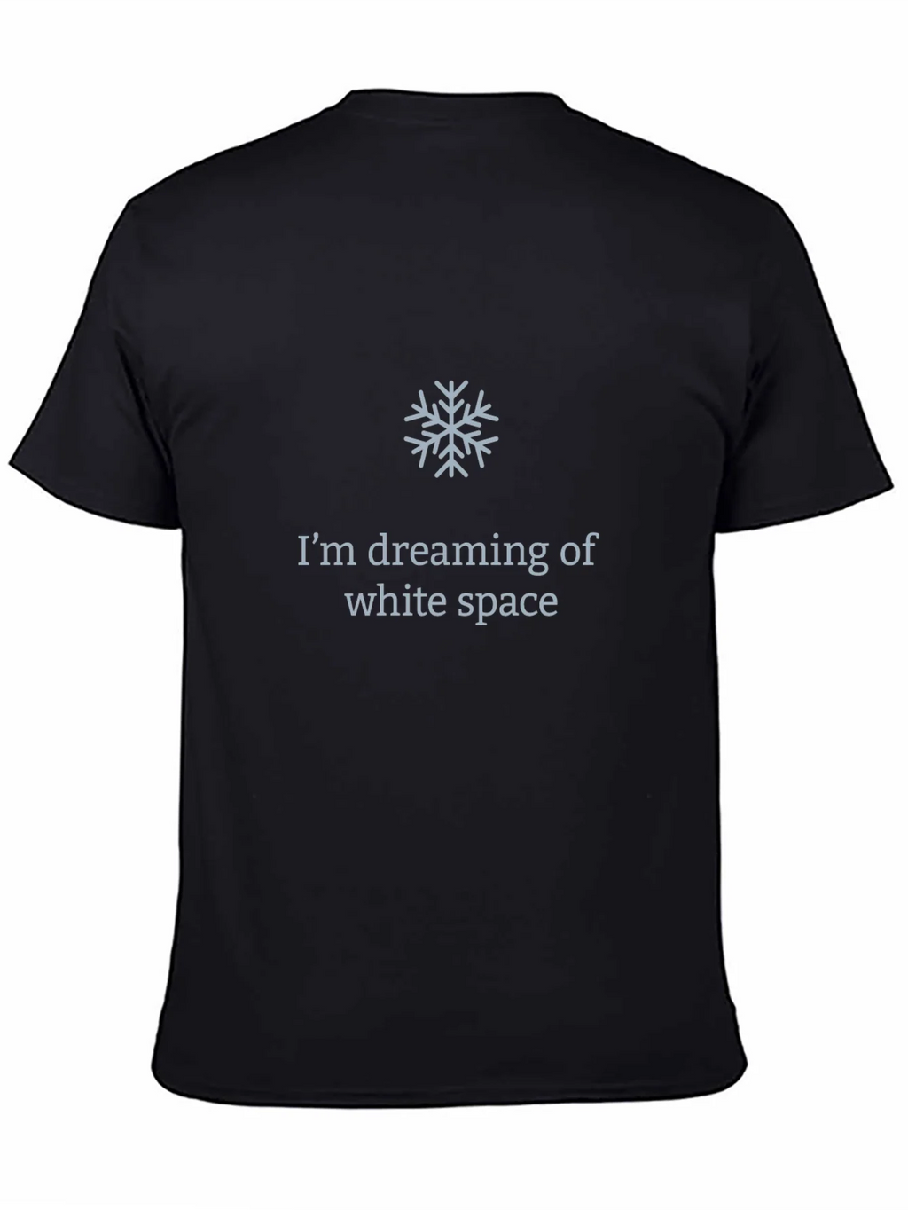 Dreaming of White Space Black T-Shirt product image 4