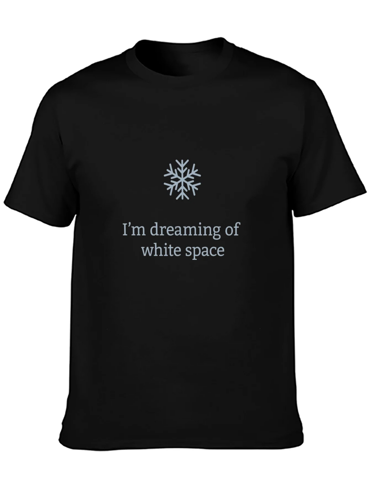 Dreaming of White Space Black T-Shirt product image 3