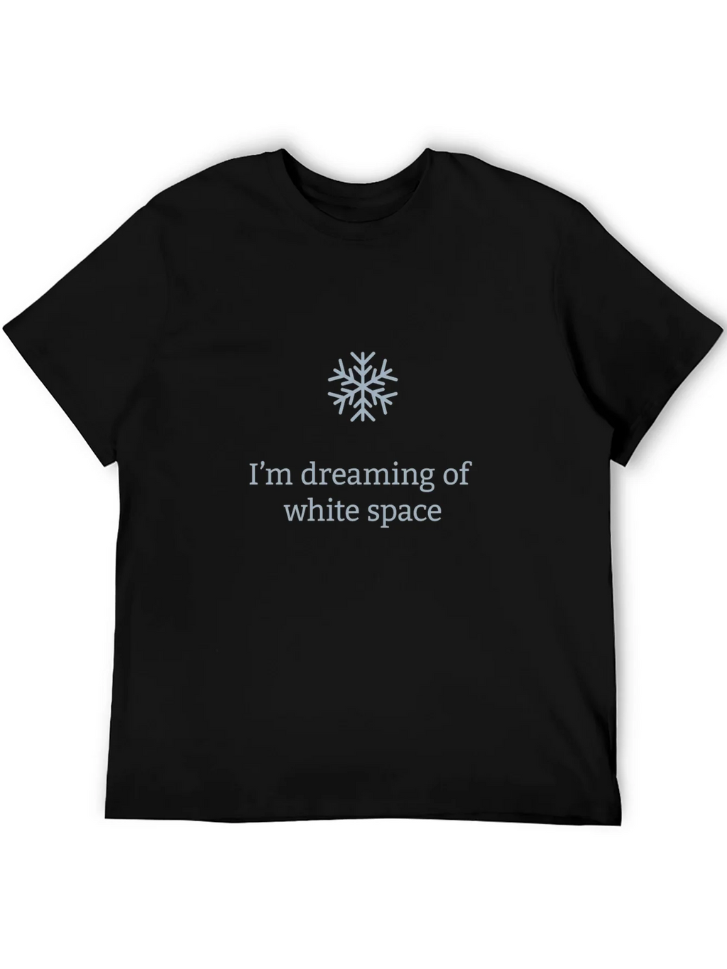 Dreaming of White Space Black T-Shirt product image 5