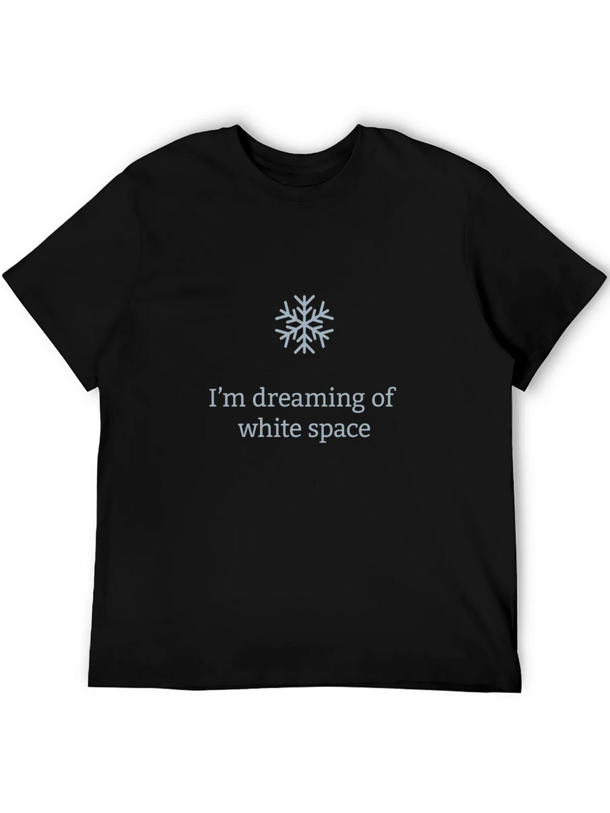 Dreaming of White Space Black T-Shirt product image 5