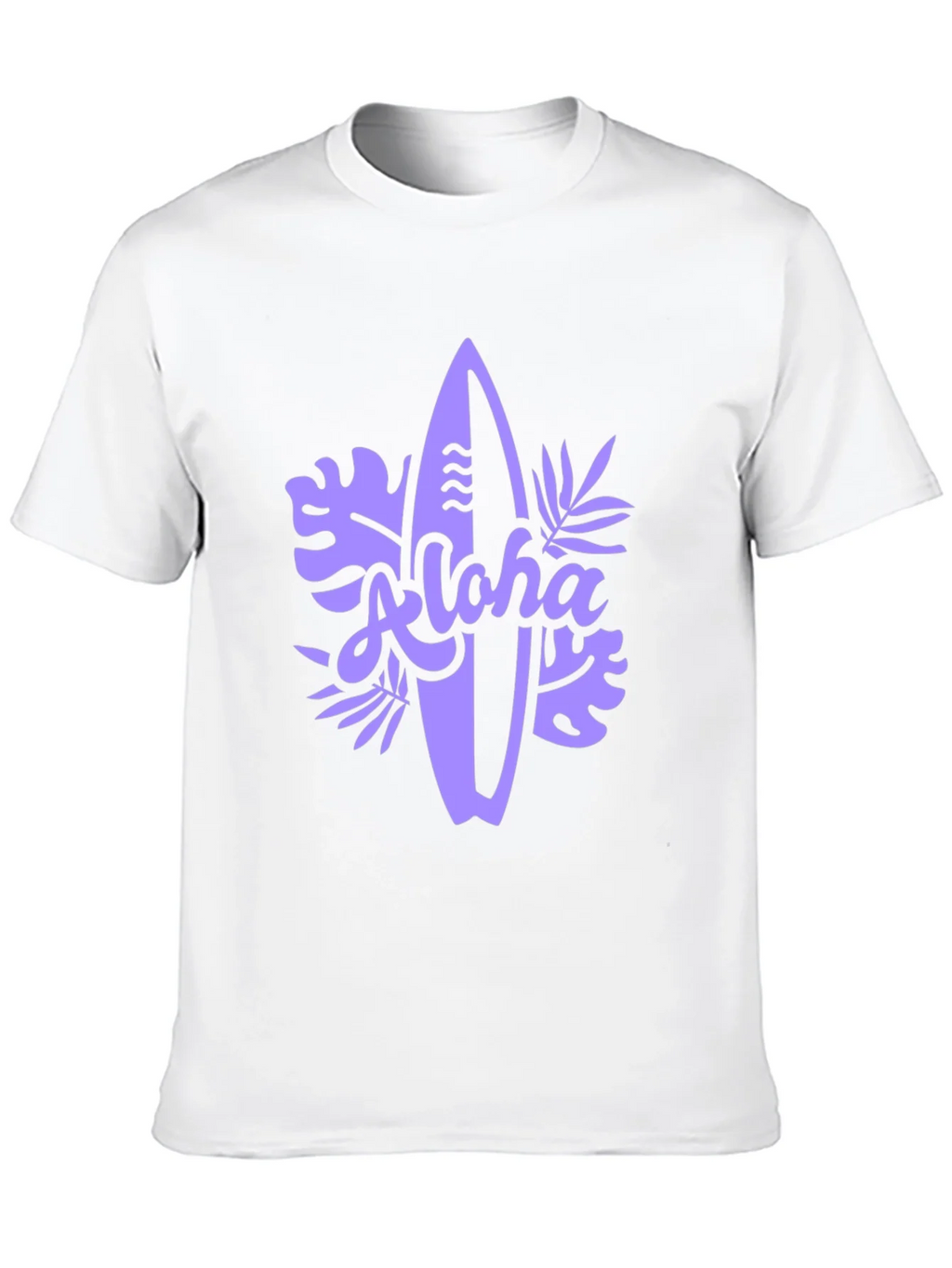 Aloha Surfboard Graphic Tee - Black Casual T-Shirt product image 9
