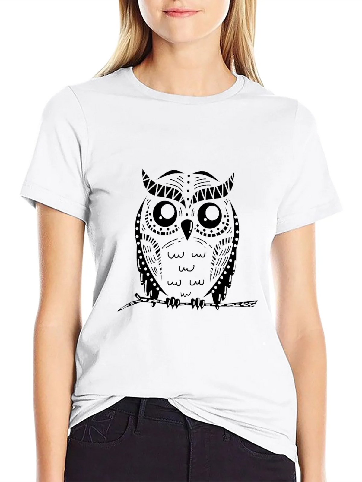 Black Owl Graphic Tee product image 8