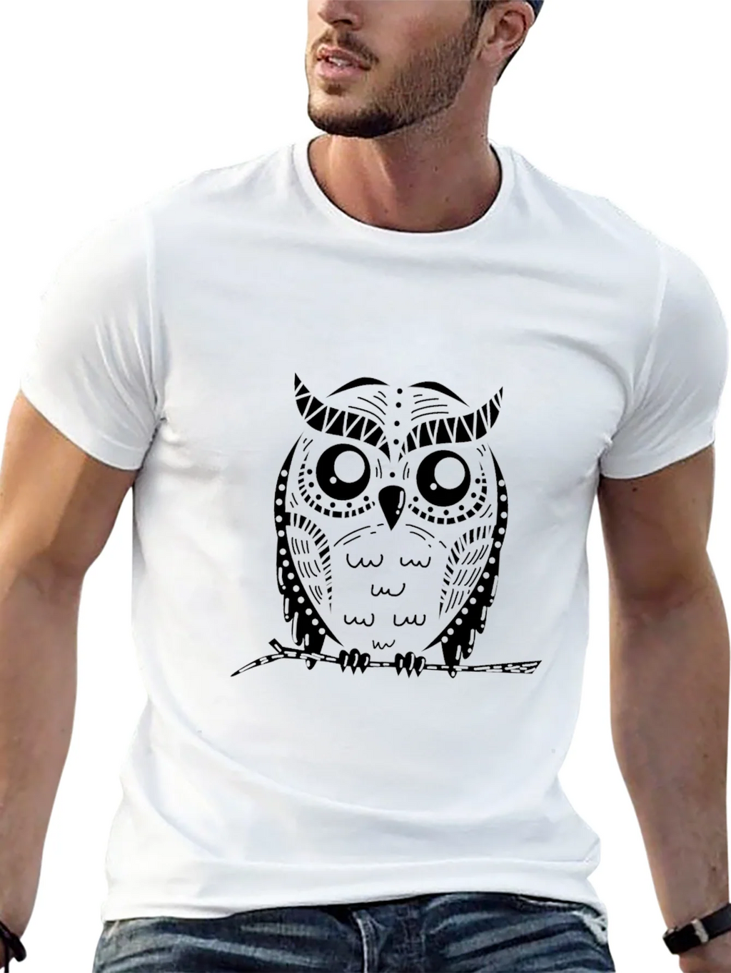 Black Owl Graphic Tee product image 12