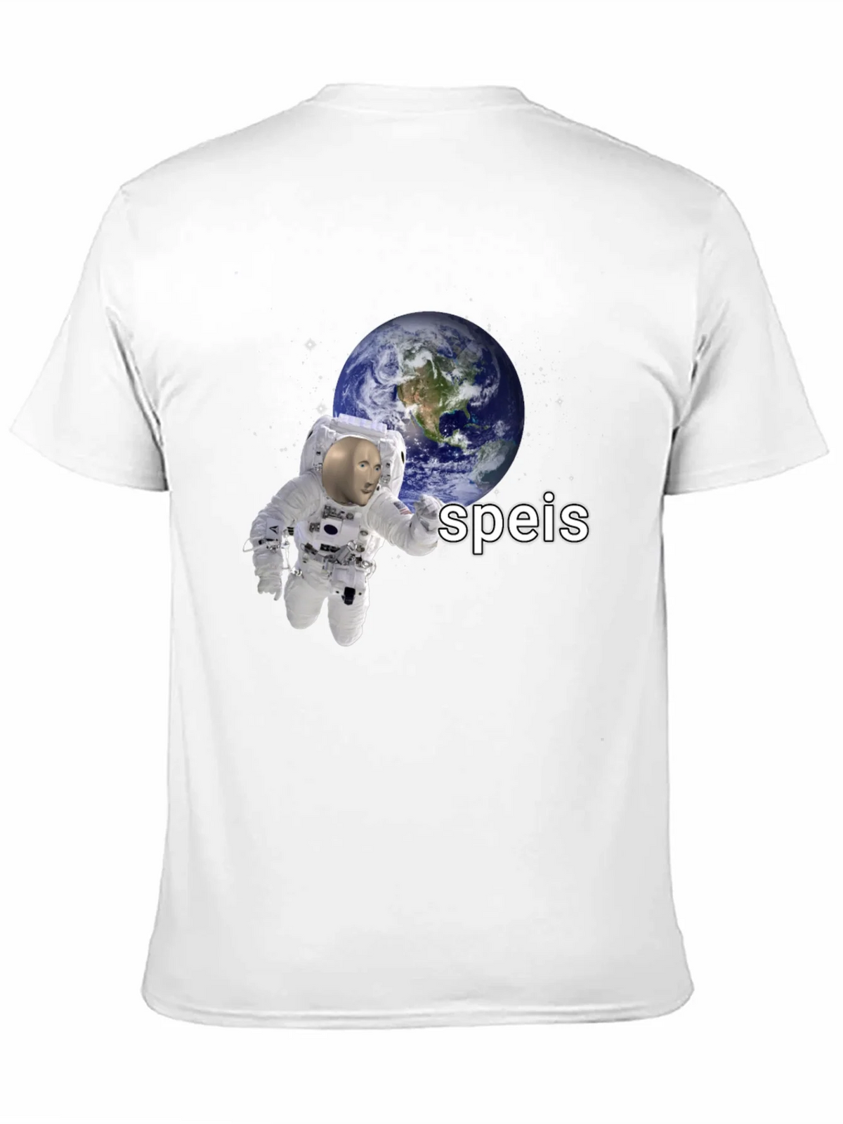 Speis Stonks Meme Astronaut T-Shirt product image 5